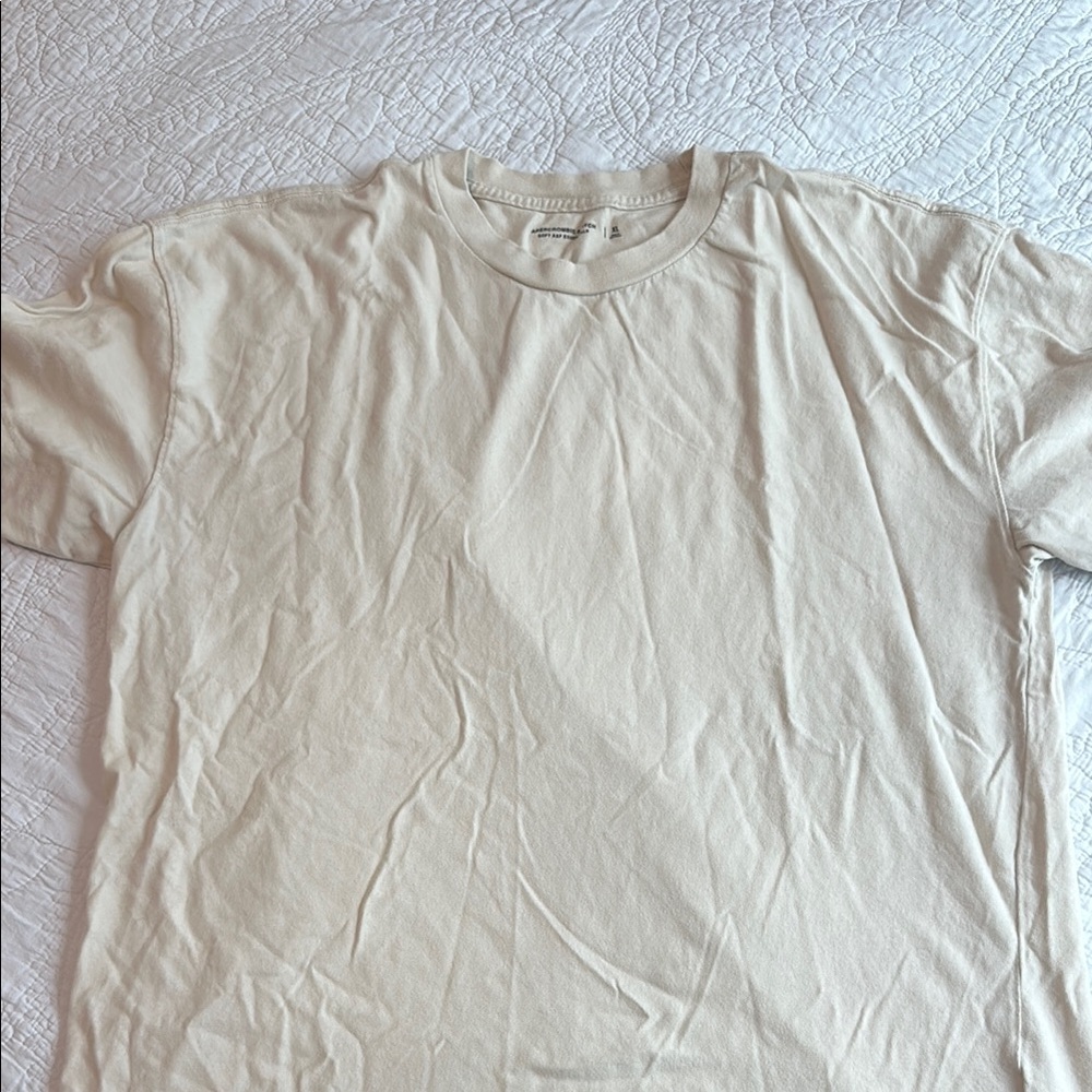 Men's Cream T-Shirt
